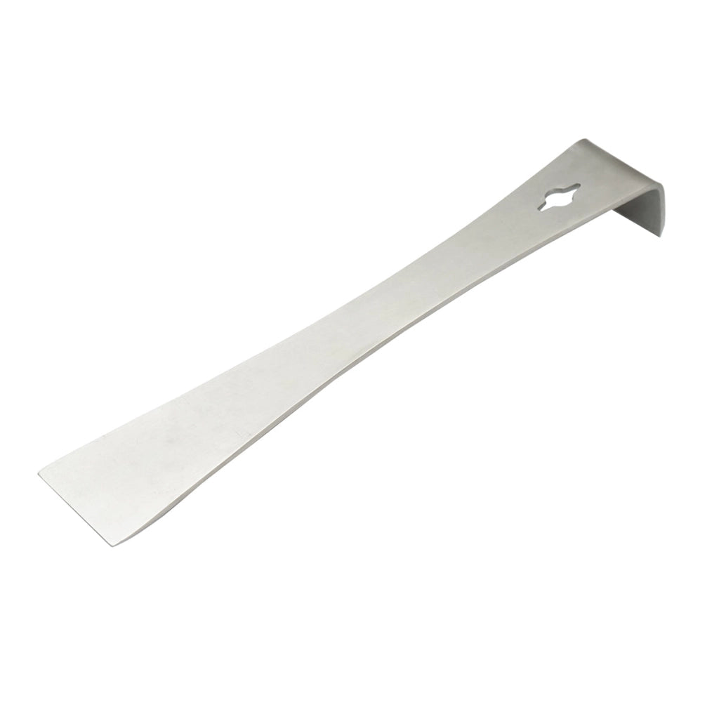 Raschietto per Apicoltura tipo L in acciaio inox, 260 mm.