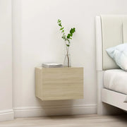 Comodini 2 pz Rovere Sonoma 40x30x30 cm in Legno Multistrato 801060