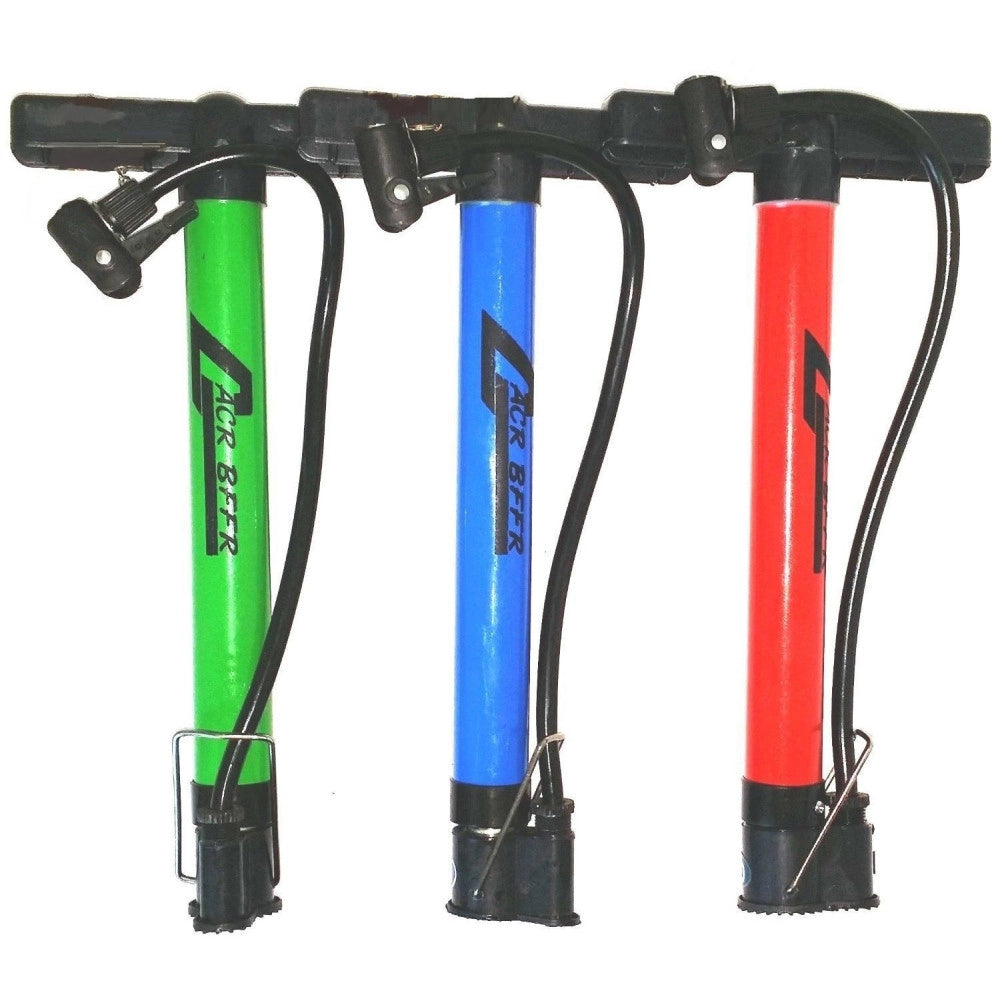 Trade Shop - Pompa Gonfiatore Compressore Bicicletta Moto Auto Palloni Manico Comodo Grande -