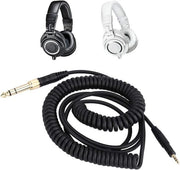 Cavo di sostituzione per cuffie 160 cm - Jack stereo - Cuffia da ascolto estensibile - Cavo audio
