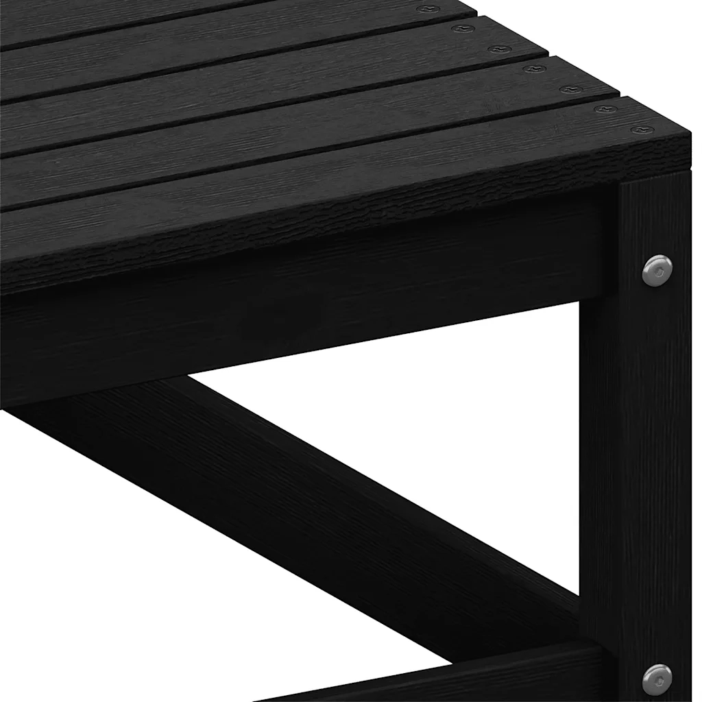 Divano Angolare Giardino con Cuscini-Sofa da Giardino-Divanetto da esterno Antracite Legno di Pino 999747