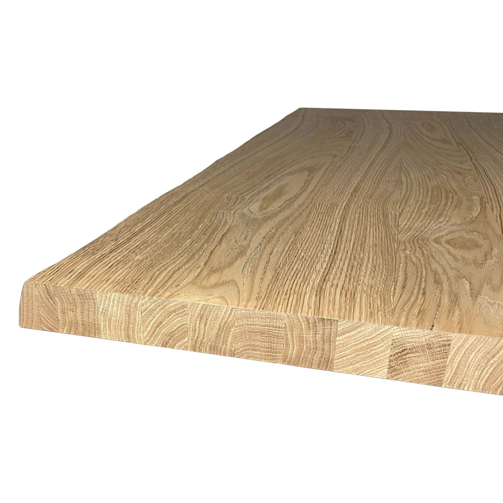 Tavolo Fisso 160x90 cm Tabira Rovere Scortecciato Gambe Antracite