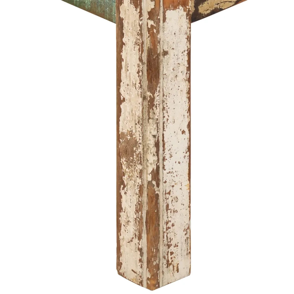 Tavolino da Salotto 80x80x40 cm in Legno Massello di Recupero 338030