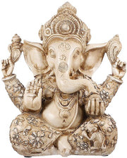 Scultura a forma di Ganesha in bronzo, decorativa per interni, scultura per tavolo, unico regalo, soluzione per ostacoli.