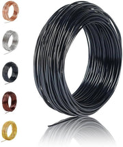 Draad di alluminio 1 mm - 50 m - Argento - Filo di metallo fine per sculture e lavori di artigianato