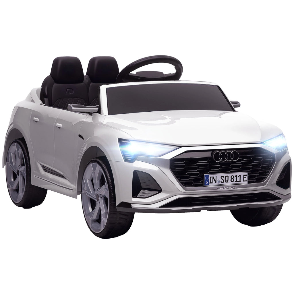 Auto Bambini Elettrica Audi Q8 12V ¨C Minimal ¨C Bianco