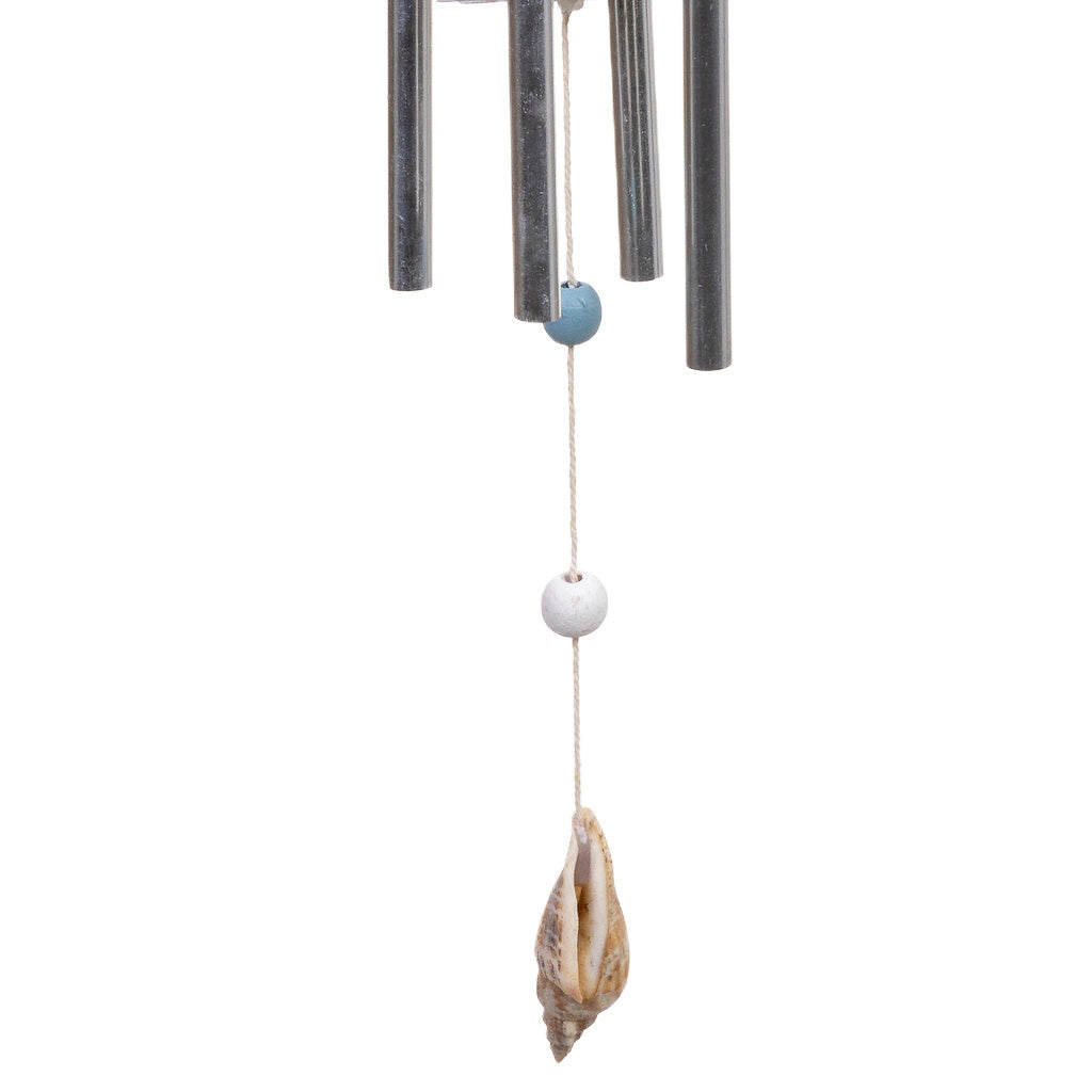 Carillon a vento in legno blu 9x9x90h cm