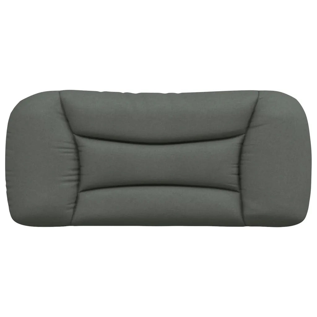 Cuscino Testiera Hvar Grigio Scuro 90 cm in Tessuto CFW2405145