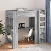 Struttura letto a castello con scrivania Grigio Sonoma 3410440