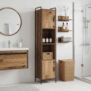 Mobile da Bagno Legno antico 46 x 36 x 181 cm 8014032
