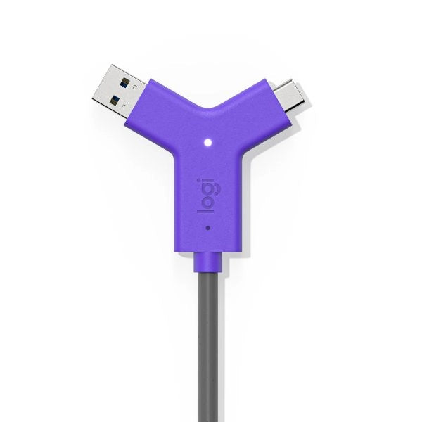 Logitech swytch trasmettitore e ricevitore av nero, viola - 952-000010