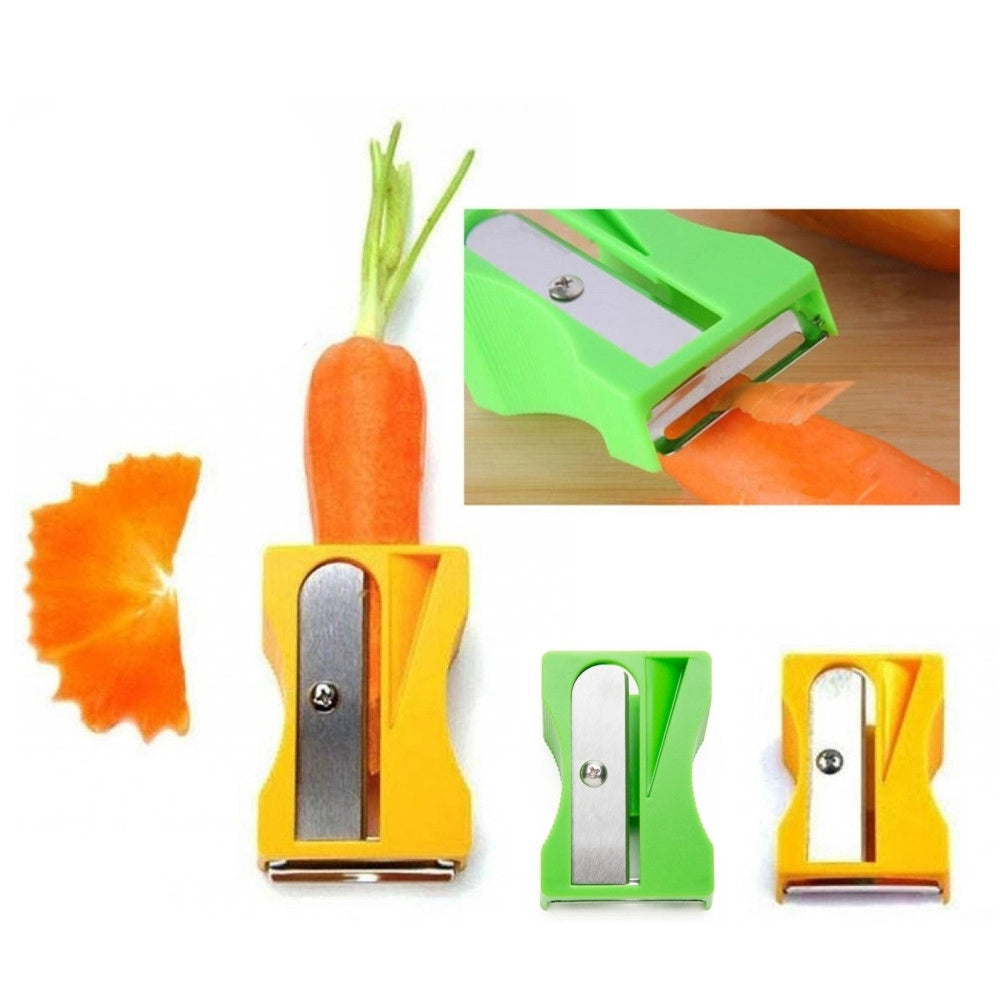 Trade Shop - Sbucciaverdure Tempera Carote Zucchine Pela Taglia Decorazione Affetta Verdure -