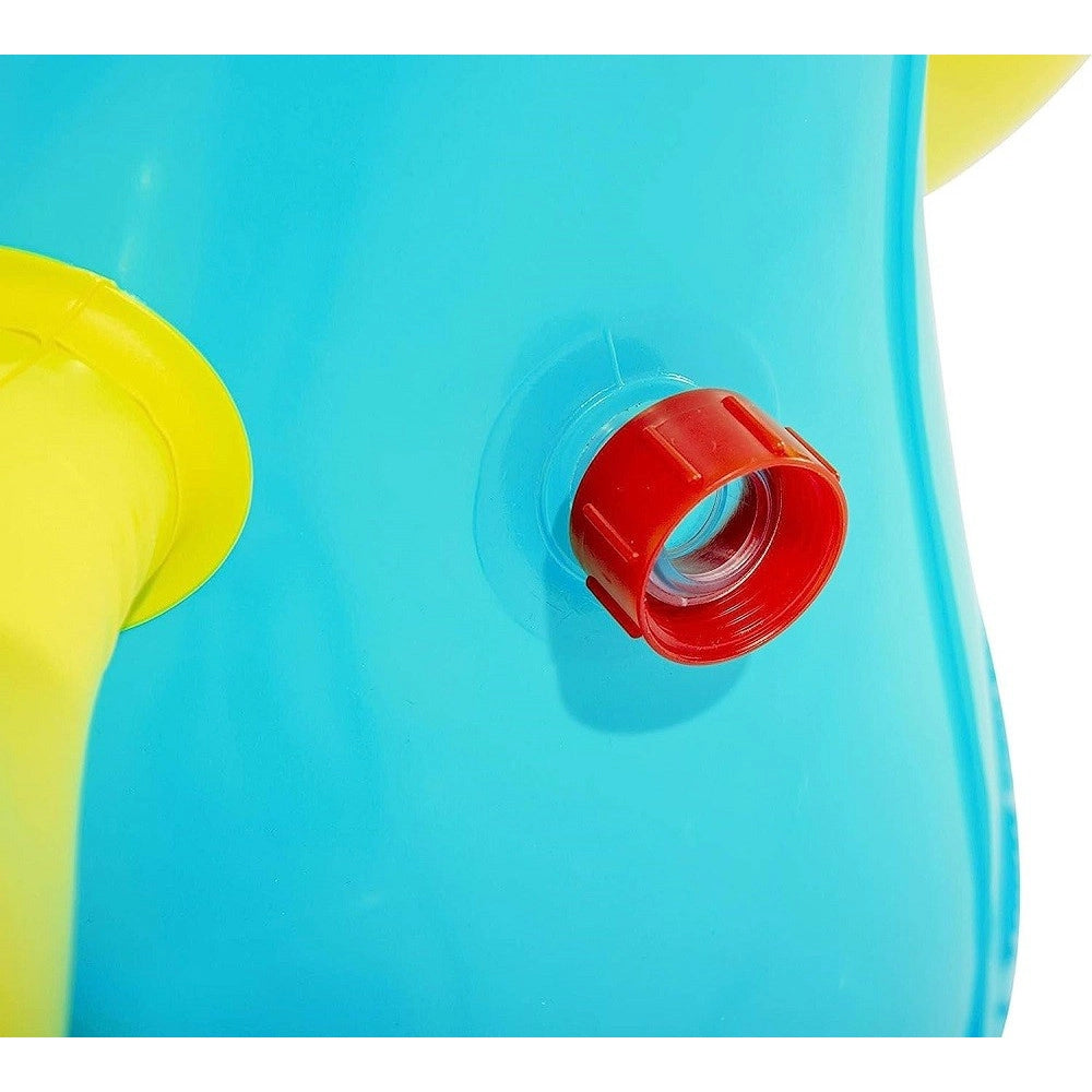 Trade Shop - Piscina Per Bambini Cavaluccio Marino Spruzza Acqua 2 Anni+ 188x160x86 Cm 53114 -