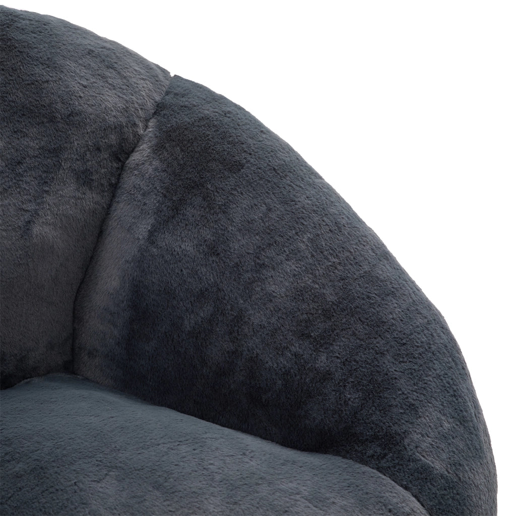 Divano Sacco Morbido in Peluche ¨C MINIMAL ¨C Antiscivolo, Senza Montaggio