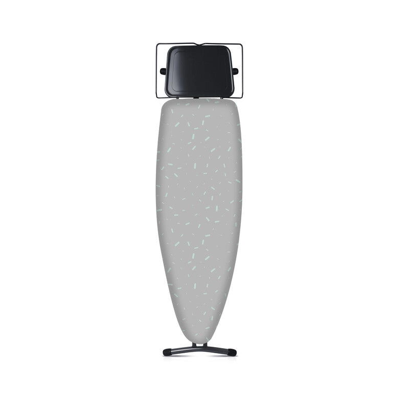 ASSE DA STIRO TAURUS ARGENTA PRO 124X40 CM- 1,0 pz