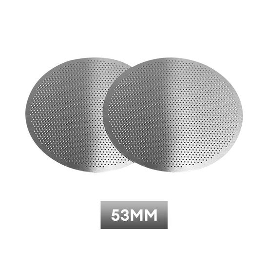 Filtro caffè in rame per accessori macchina caffè 53 mm / 2 pezzi