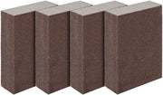 Pannelli abrasivi 4 pezzi - Superfino - Blocco abrasivo - Blocco abrasivo piccolo - Corundum marrone - Spongia di alta qualità