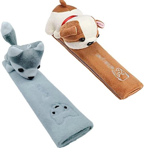 Due pezzi di cuscino di sostegno universale Cartoon per bambini per auto, borsa e passeggino