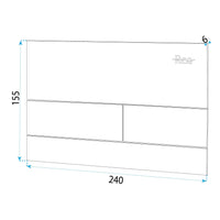 Telaio Wc Da Incasso K011a-q Rea T Black