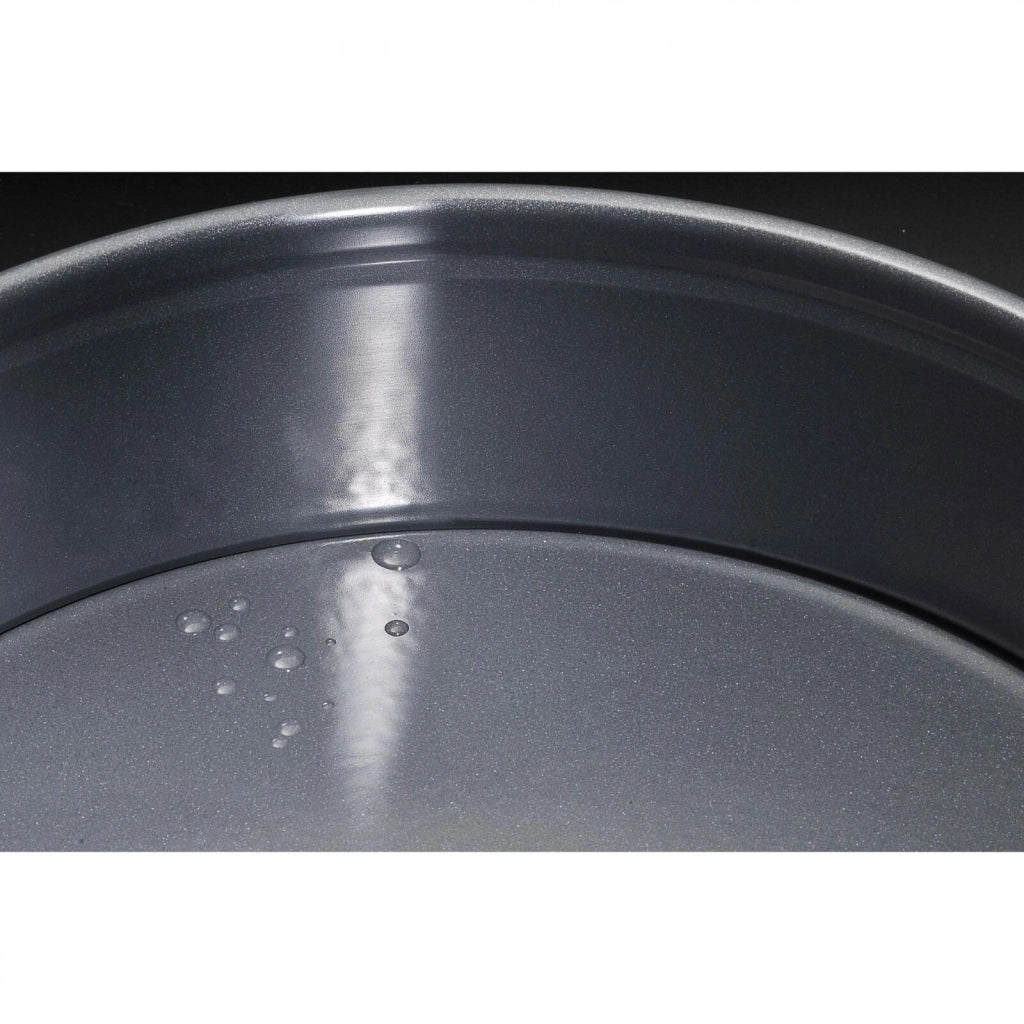 Kaiser 2300638027 La Forme Plus Tortiera Espandibile con Fondo Rimovibile Diametro 28 cm Capacita' 3,4 L Acciaio con Rivestimento Antiaderente KAIRAMIC colore Nero