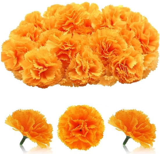 Fiori artificiali 30 pezzi - Fiori artificiali seta - Facili da mantenere - Decorazione da festa - Decorazione di matrimonio - Altezza regolabile - Fiori finti