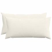 Federa 2 pcs HEERLEN Crema 40 x 80 cm corduroy 909907