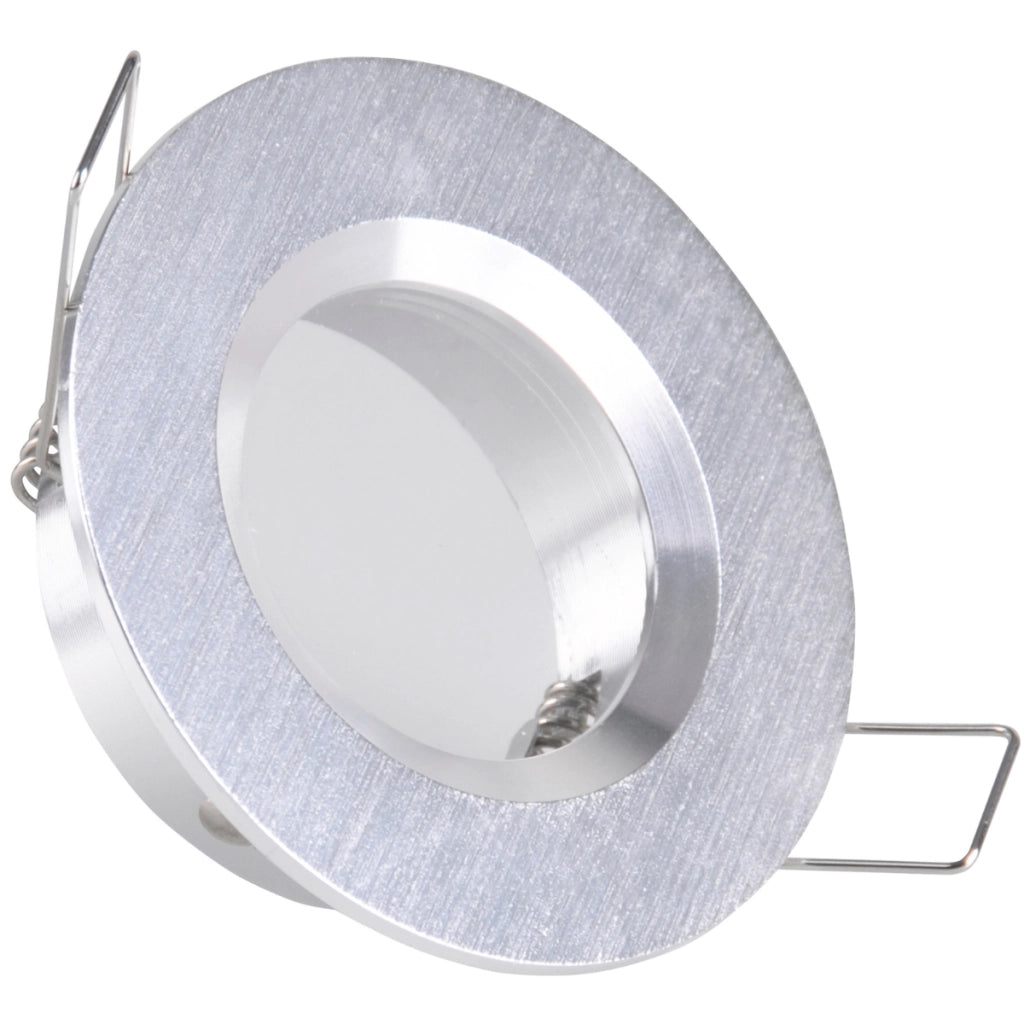 Faretto incasso argento spazzolato IP44 MR16 BORAS Polux