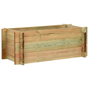 Letto Vegetale Rialzato per Giardino Verde 120 x 80 x 32 cm 42048110