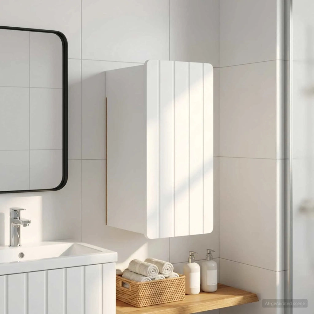 Armadio da bagno a muro ZWOLLE Bianco 30 x 31 x 63 cm 896365