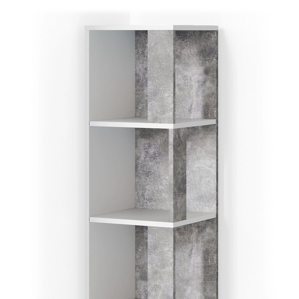 Vicco Scaffale angolare Calcestruzzo 33.3 x 162.2 cm