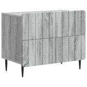 Armadio da Notte con cassetto Grigio Sonoma 62 x 34,5 x 49,5 cm