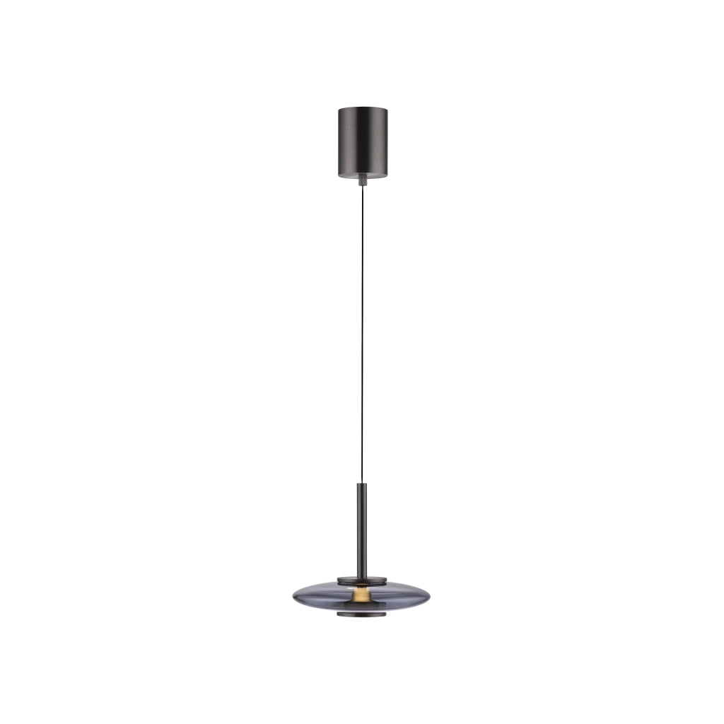 Lampada a sospensione grigia fumé Ø22 LED 10,1W Neuhaus