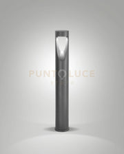 TEO PALETTO PER ESTERNO NERO LUCIDO ALTEZZA CM.80 A LED 13W 3000K 1170LM IP65