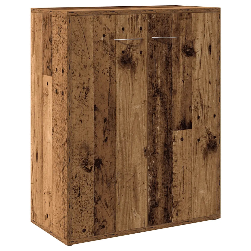 Credenza Legno Antico 60x30x75 cm in Legno Multistrato 855898