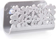 Sostegno per spugne con chiusura a vite - Supporto in plastica per spugne e sapone appeso - Organizzatore per spugne e sapone per cucina con chiusura magnetica