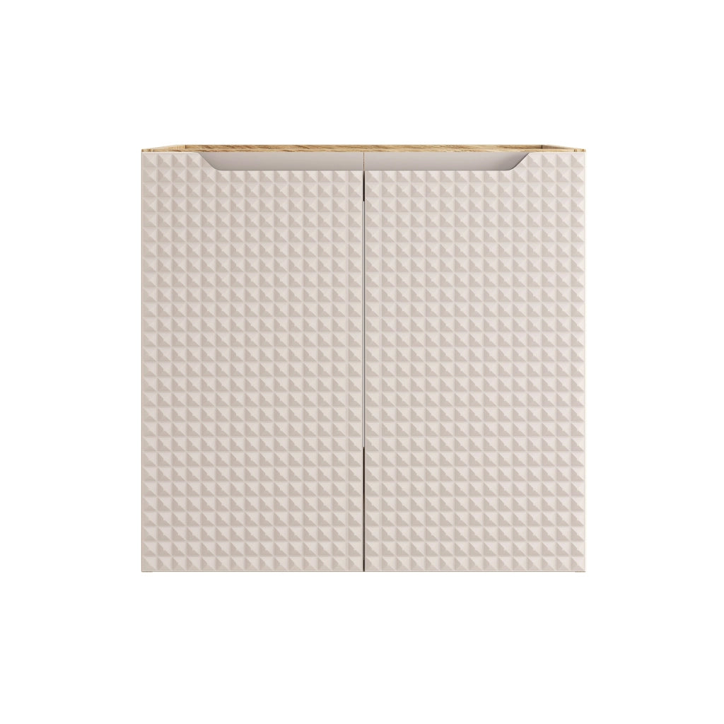 Mobile sottolavabo 60 cm 2 ante Luxor Beige 60 x 57 x 46 cm