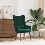 poltrona Verde Scuro 63 x 67 x 94 cm Velluto 42001816