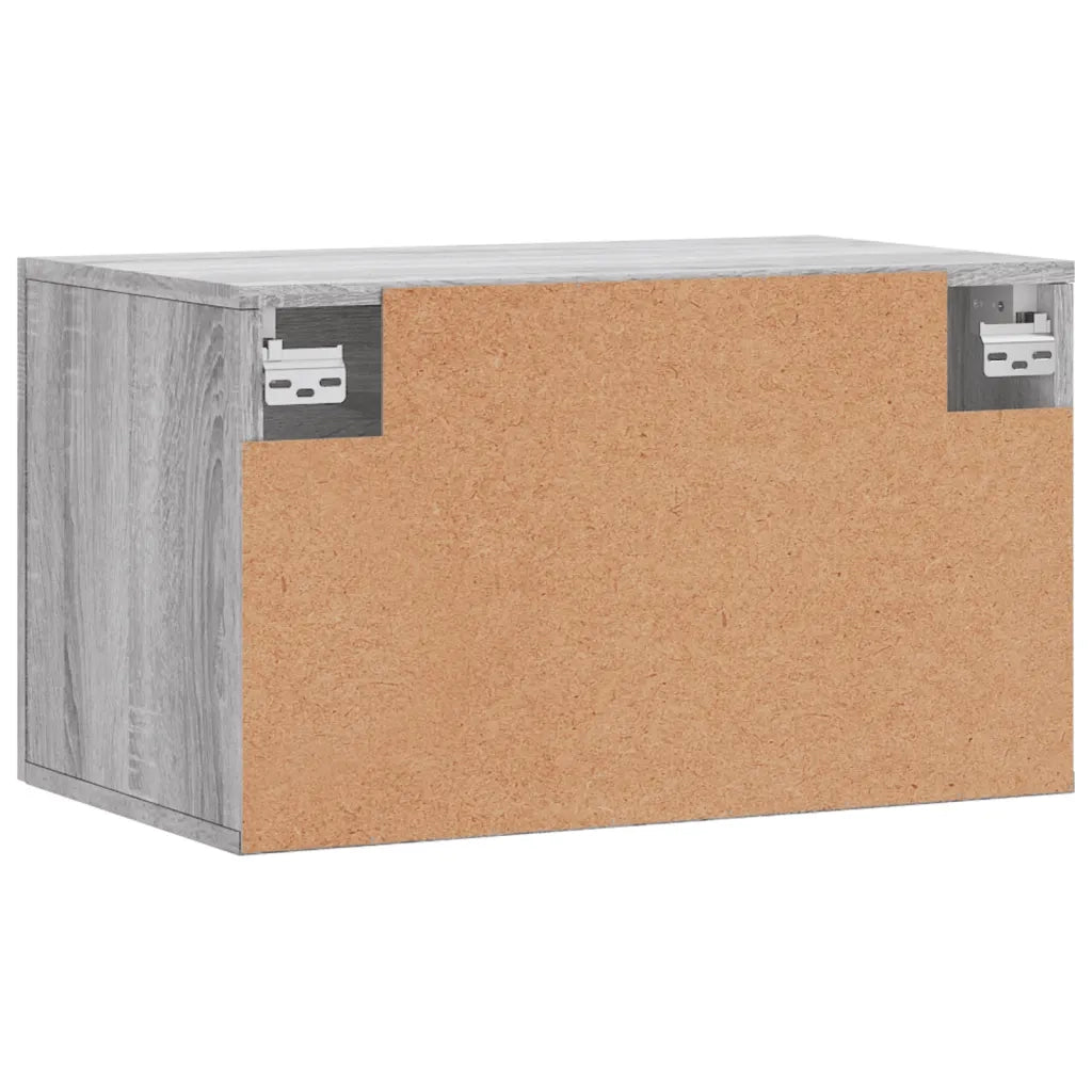 Mobile a Parete Grigio Sonoma 60x36,5x35cm in Legno Multistrato 830026