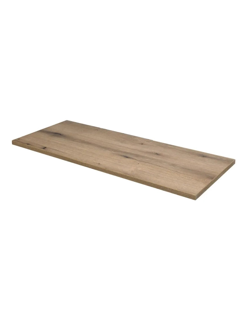 Piano per lavabo ICON 120,4 cm in MDF effetto rovere