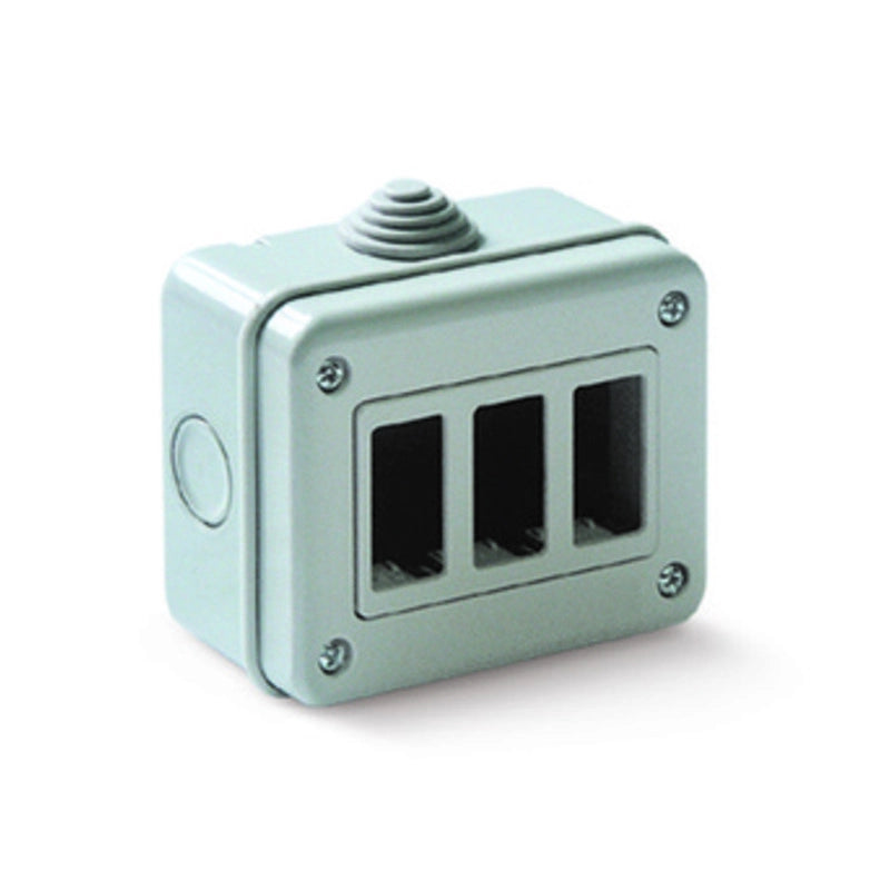 CASSETTA TONDO DA PARETE P/INTERNO 3P IP40- 1,0 pz