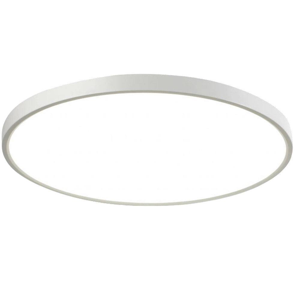 Trade Shop - Plafoniera A Led Slim 32w Ip40 Con Tecnologia Cct Da 6500k A 2700k Con Switch Lv400-3c -