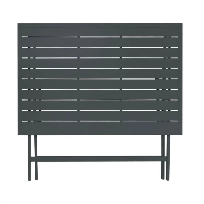 Tavolo da esterno pieghevole DIONISO, in alluminio, 100x70 cm - Tavolo Da Esterno Pieghevole Dioniso, In Alluminio, 100x70 Cm Colore Bianco