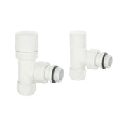 KIT VALVOLA E DETENTORE MANUALE- 1/2 Bianco Opaco- ATON- pezzi 1