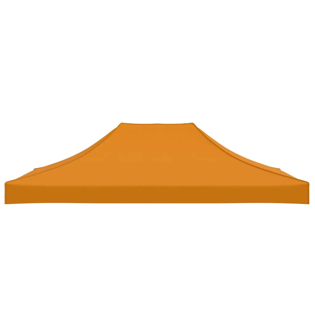 Tetto per Tendone per Feste 4x3 m Arancione 270 g/m² 315355