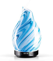 Diffusore per aria aromatizzante a mano con ultrasuoni e tecnologia di umidificazione con timer per oli essenziali - 150 ml