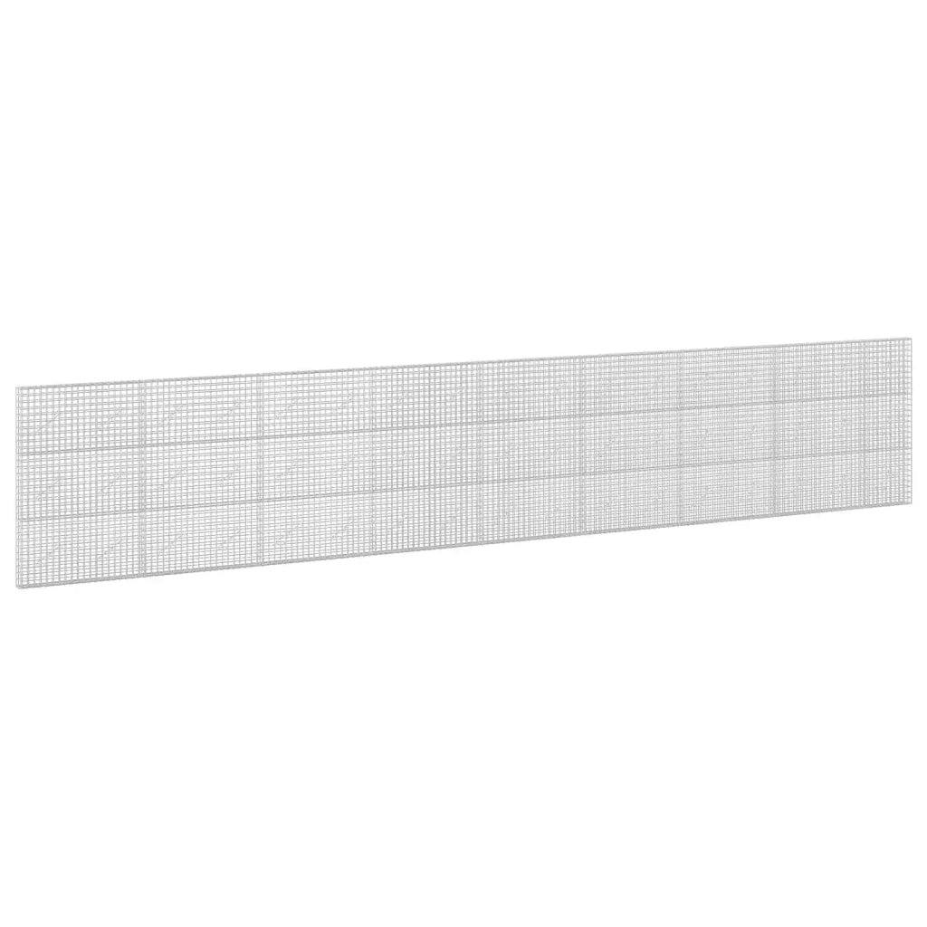 Gabione con filo da 5 mm e rete da 5x5 cm 850x10x150 cm 3464003