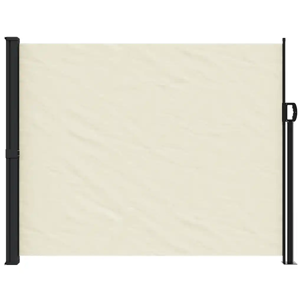 Tenda da Sole | Tenda parasole Laterale Retrattile Crema 160x600 cm