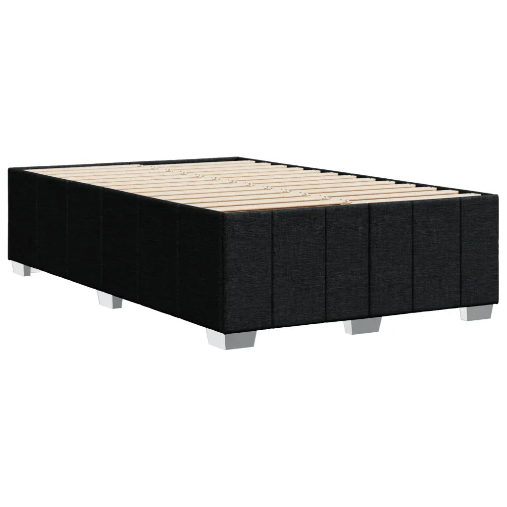Giroletto senza Materasso Nero 120x190 cm in Tessuto 3284820