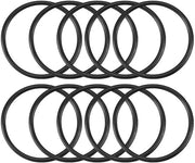 Set di guarnizioni in nitrile - 10 pezzi - diametro esterno 24 mm - diametro interno 20 mm - spessore 2 mm - kit di guarnizioni - duraturo e flessibile - guarnizioni di chiusura
