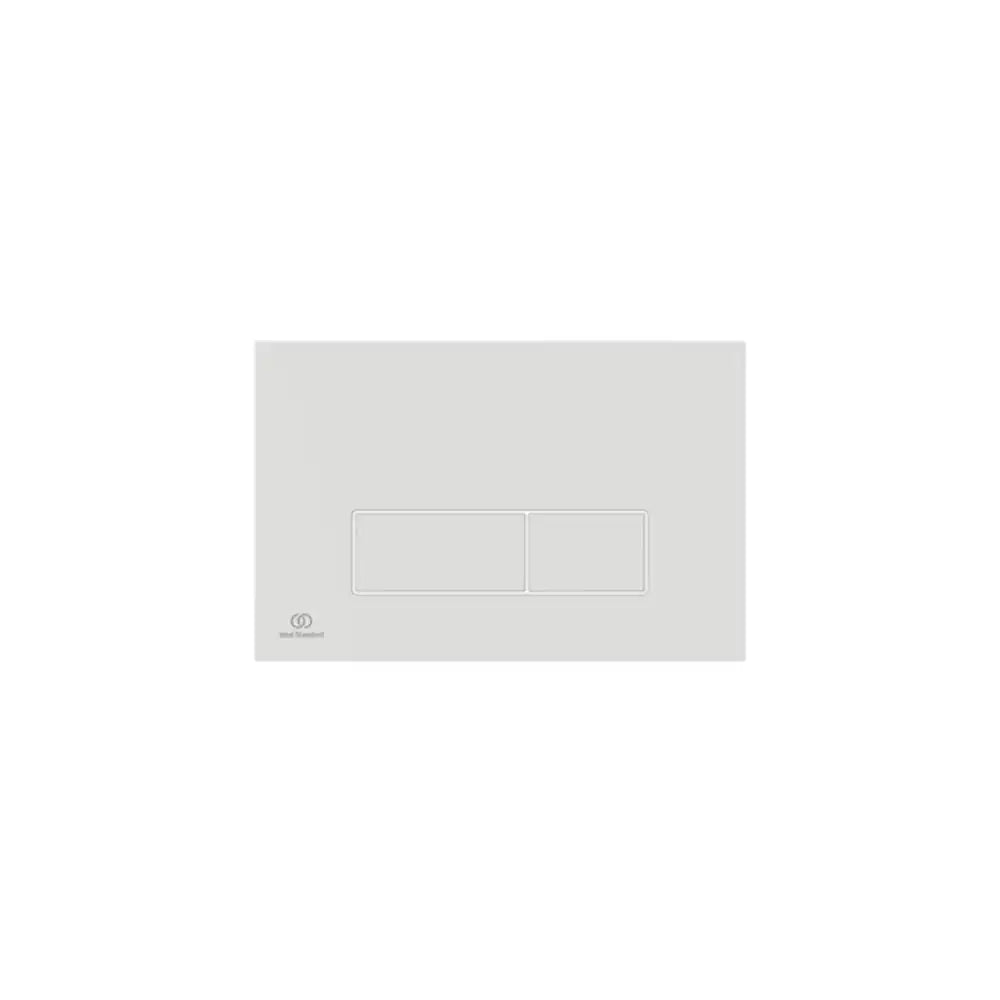 Ideal Standard placca di comando doppio tasto Oleas M2 bianco